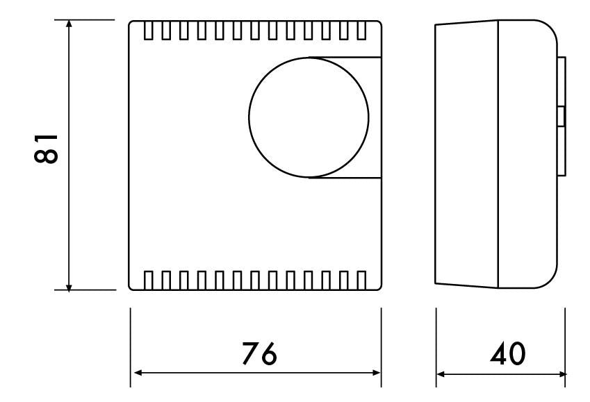 Termostato Perry 1TGTEG136: eleganza e qualità per il tuo comfort