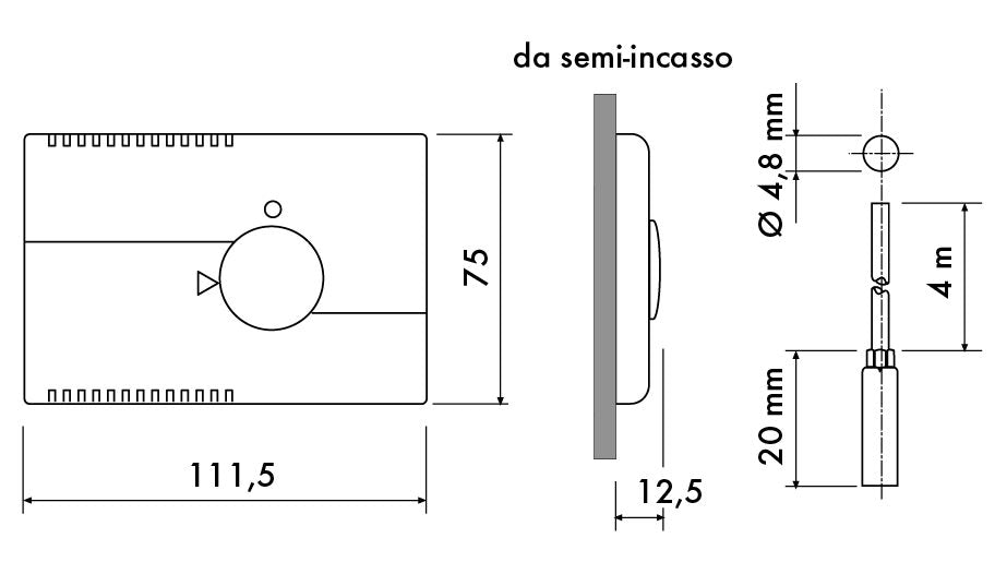 Termostato elettronico Perry Personal: design elegante e funzionalità avanzate, acquista subito!