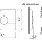 Termostato elettronico Perry-1TITE103: eleganza e funzionalità per il tuo ambiente
