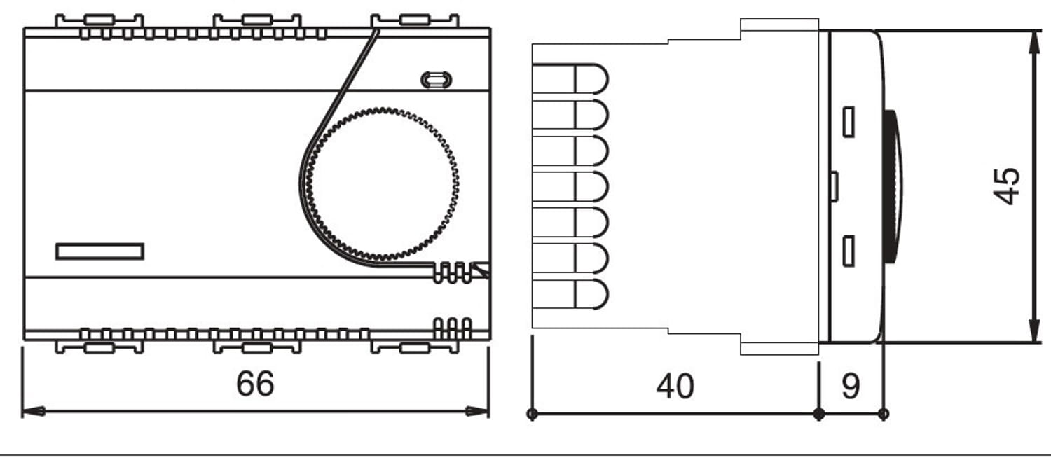 Termostato elettronico da incasso Perry con sonda a pavimento NTC, design elegante e materiali resistenti. Regolazione 0-60°C, riduzione notturna e installazione semplice. Acquista ora per un ambiente confortevole e moderno.