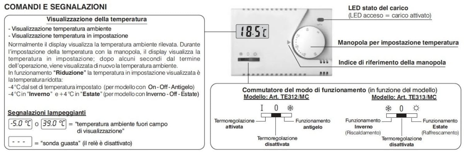 Termostato elettronico da incasso Perry 1TITE313-MC: eleganza, qualità e funzionalità per la tua caldaia. Acquista ora con spedizione veloce e garanzia post-vendita.