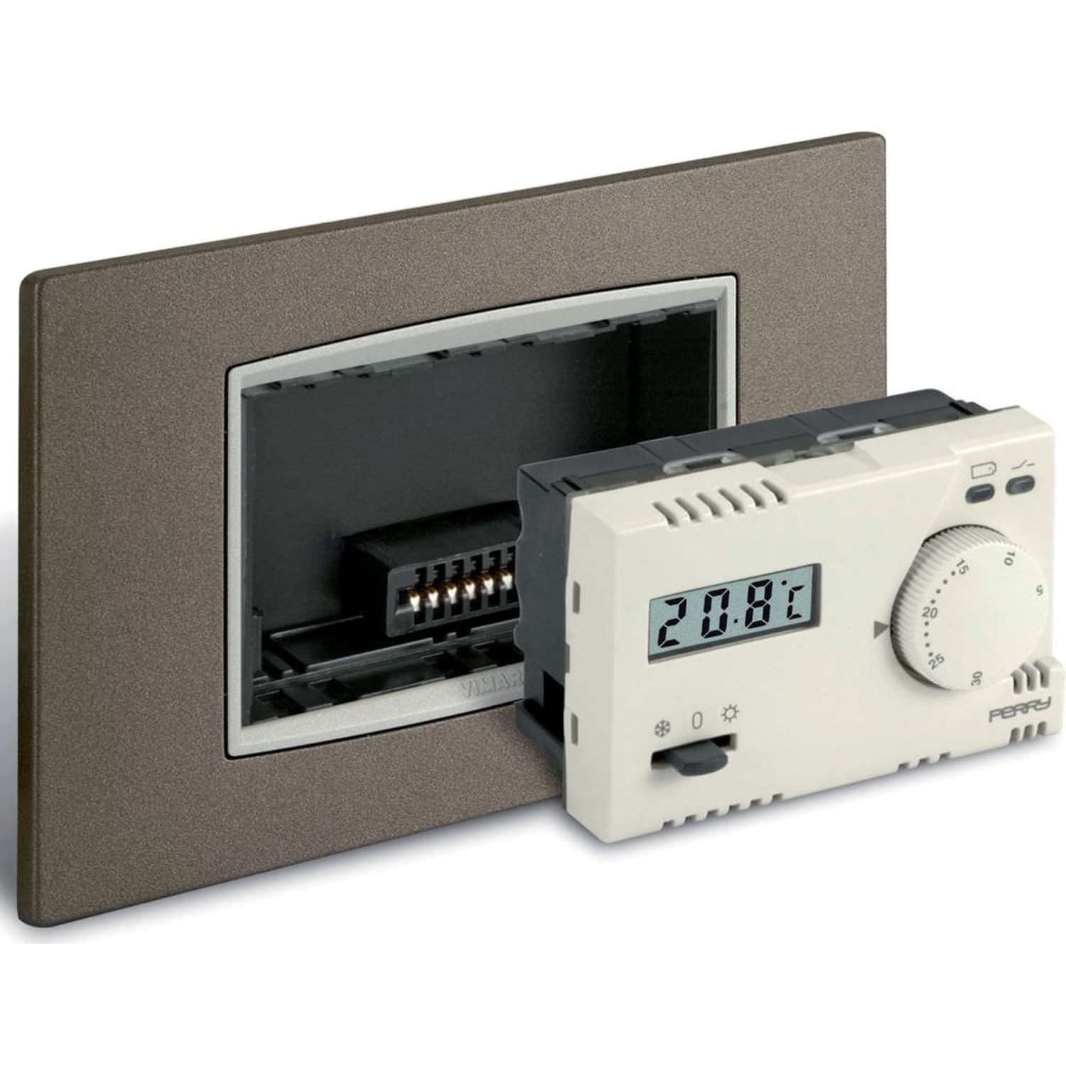Termostato elettronico Perry 1TITE323-MC: design elegante, materiali di alta qualità, durata e resistenza superiori. Ideale per ambienti privati e professionali. Acquista ora per un investimento sicuro, consegna veloce e garanzia post-vendita.