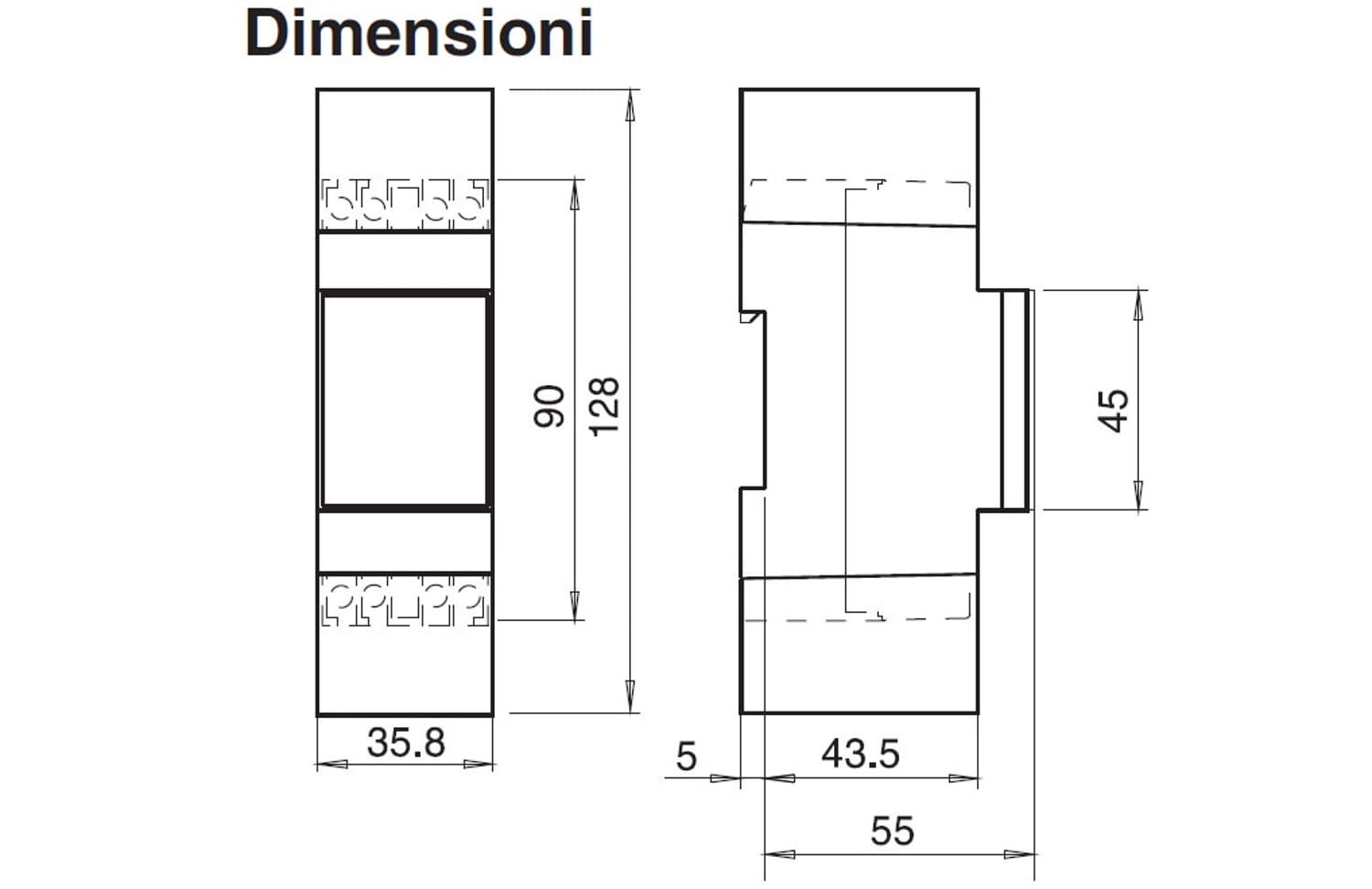 Termostato modulare Perry 1TMTE052-M: qualità, design e affidabilità per il tuo quadro elettrico. Acquista ora e approfitta della spedizione gratuita, acquisto sicuro e garanzia post-vendita.
