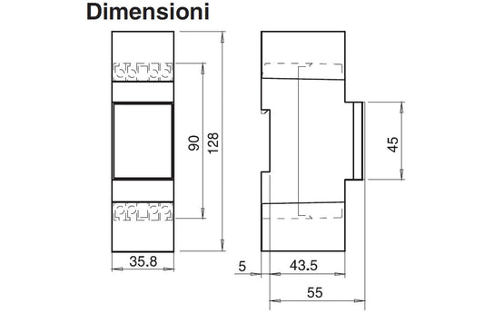 Termostato modulare Perry 1TMTE052-M: qualità, design e affidabilità per il tuo quadro elettrico. Acquista ora e approfitta della spedizione gratuita, acquisto sicuro e garanzia post-vendita.