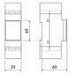 Termostato elettronico Perry 1TMTE076: design elegante e durevole