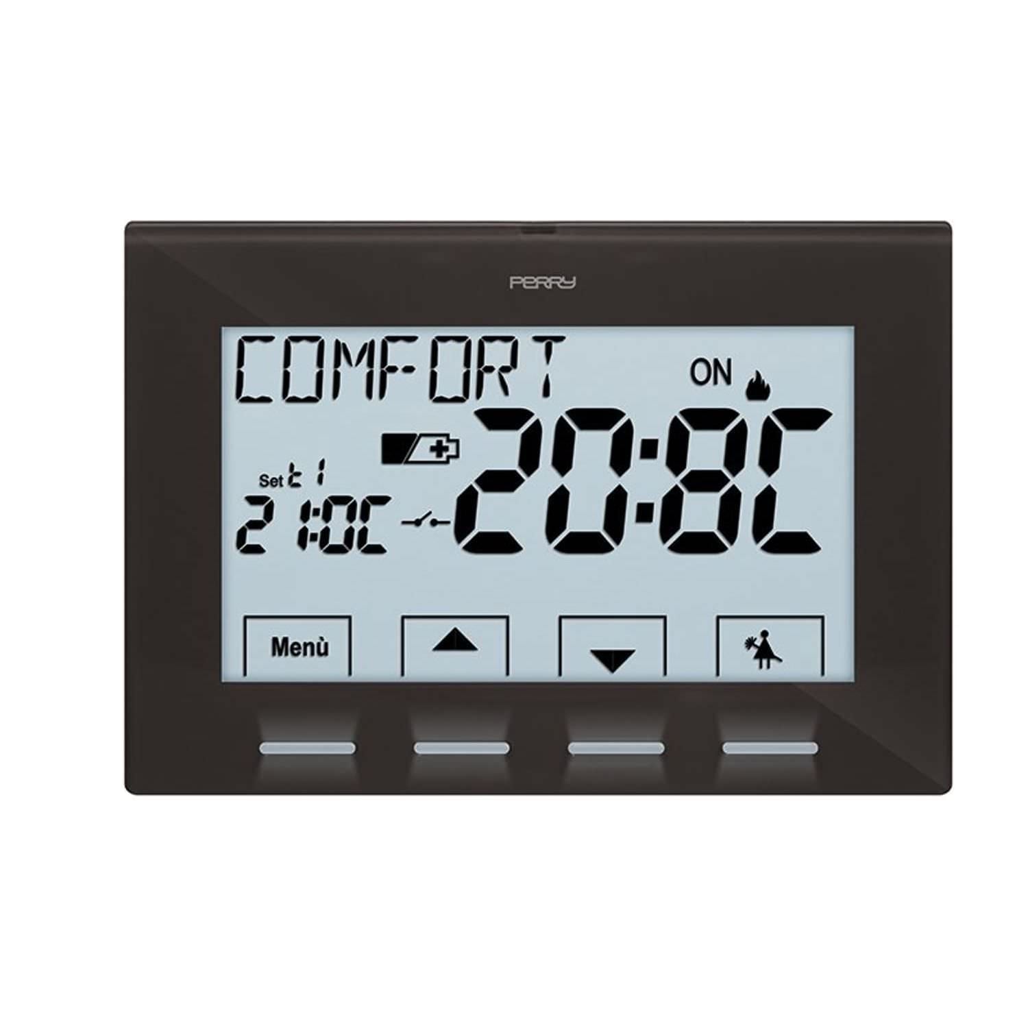 Termostato digitale Perry 1TPTE028A: design elegante, alta qualità e risparmio energetico. Acquista ora su MPCshop.it con spedizione veloce e garanzia post-vendita.