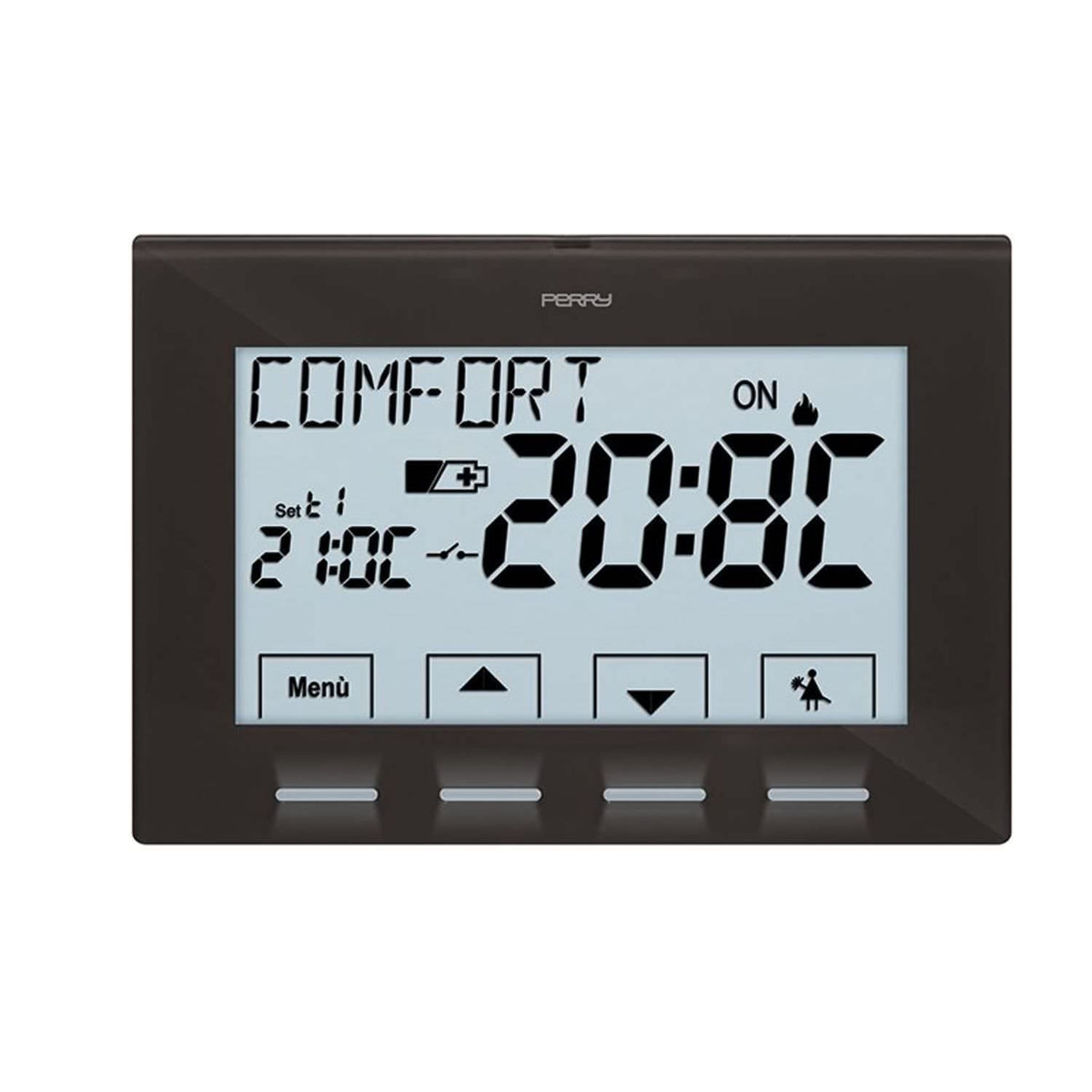 Termostato digitale Perry 1TPTE028A design elegante alta qua