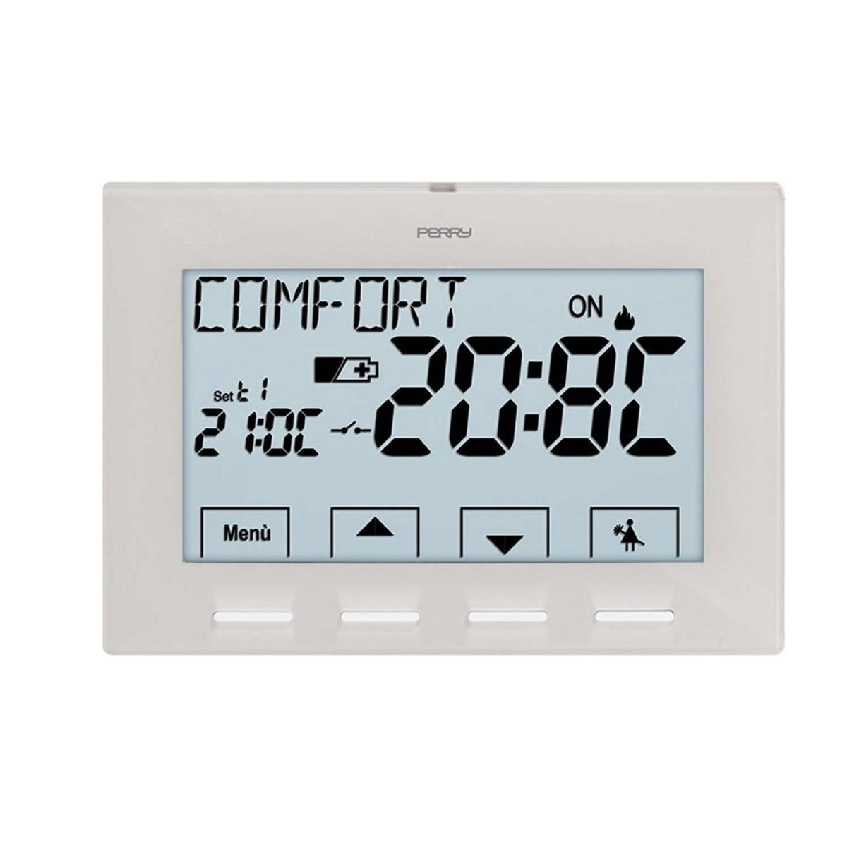 Termostato Perry 1TPTE028B design elegante materiali di qual