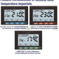 Termostato digitale da parete Perry 1TPTE029A 230V, design elegante e funzionale