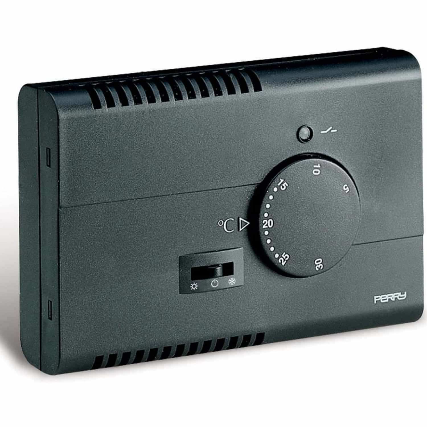 Termostato elettronico Perry 1TPTE122/A: eleganza e funzionalità per il tuo ambiente