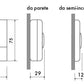 Termostato elettronico Perry 1TPTE122/A: eleganza e funzionalità per il tuo ambiente