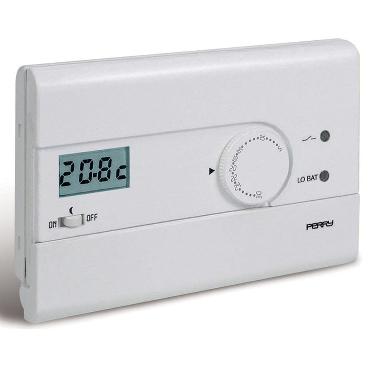 Termostato da parete digitale Perry 1TPTE402/B: eleganza e funzionalità per il tuo ambiente