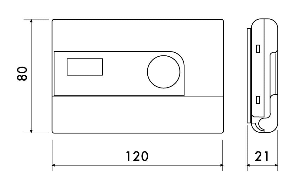 Termostato da parete digitale Perry 1TPTE402/B: eleganza e funzionalità per il tuo ambiente
