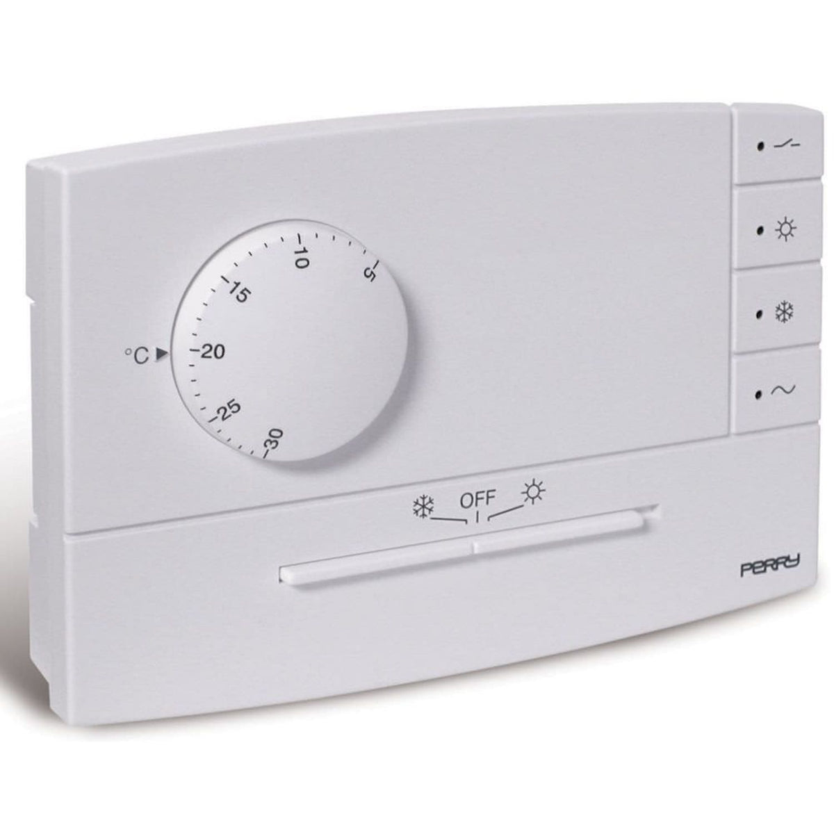 Termostato elettronico Perry 1TPTE503B design elegante mater
