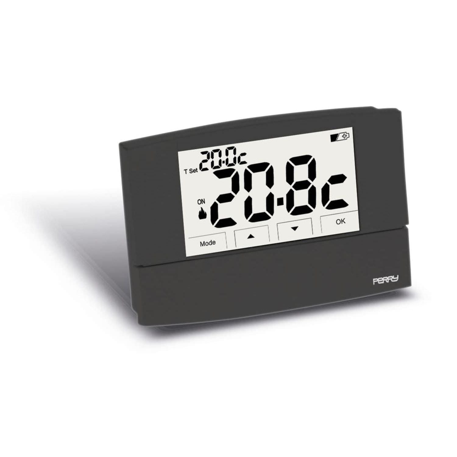 Termostato digitale Perry 1TPTE526A: eleganza e precisione per il tuo ambiente