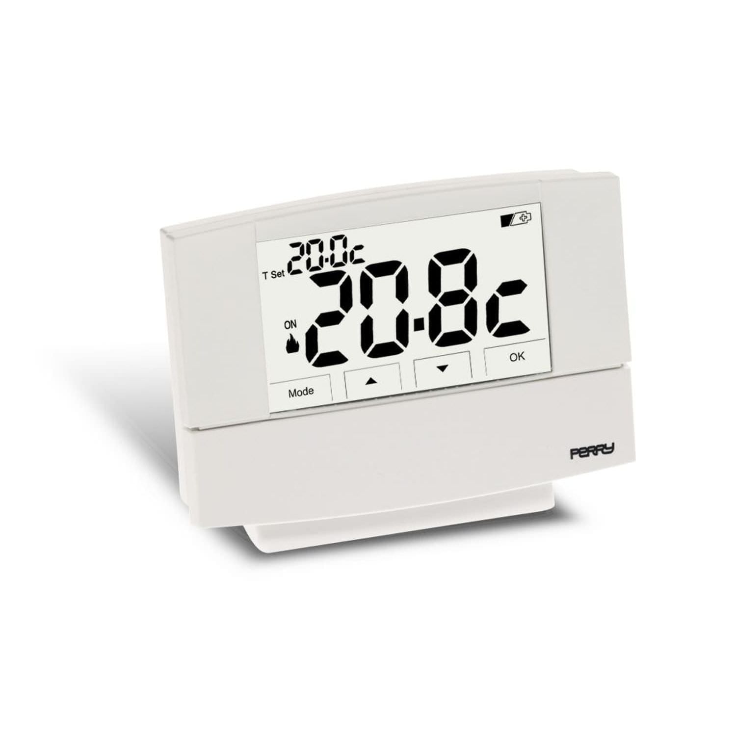Termostato digitale Perry 1TPTE526B: eleganza e funzionalità per la tua casa