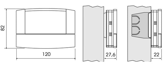 Termostato digitale Perry 1TPTE526B: eleganza e funzionalità per la tua casa