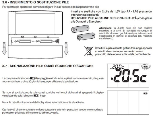 Termostato digitale Perry 1TPTE526B eleganza e funzionalita