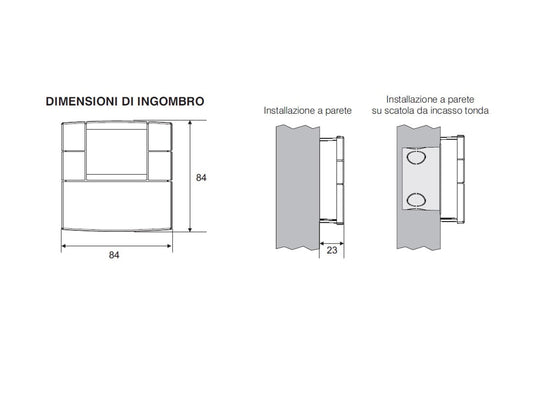 Termostato digitale Perry 1TPTE531B eleganza e precisione pe