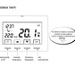 Cronotermostato Perry 3V Wireless design elegante materiali