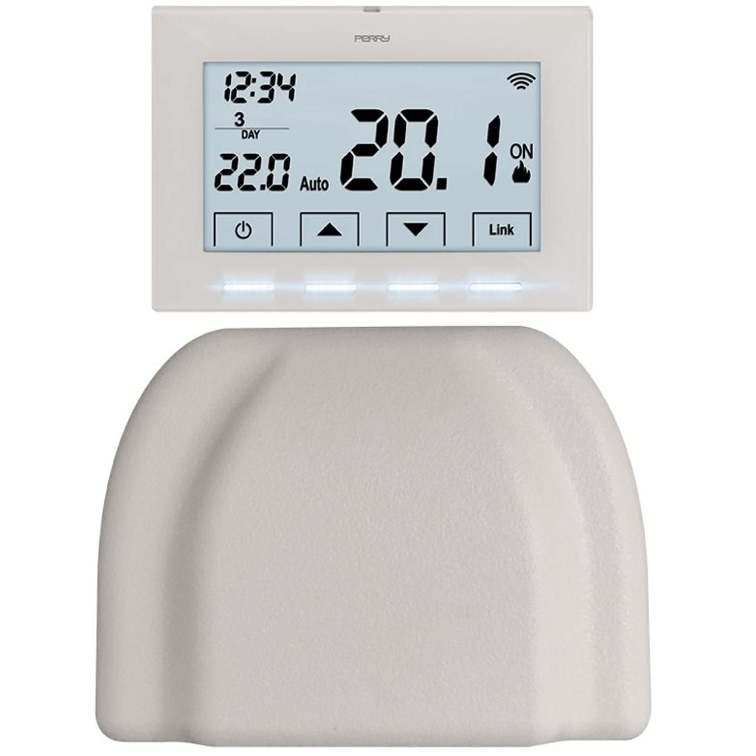 Cronotermostato Wi-Fi Perry: design elegante, funzionalità avanzate, acquisto sicuro, consegna veloce, garanzia post-vendita