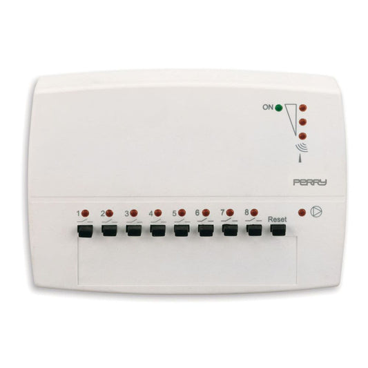 Ricevitore radio da parete 8 zone Perry 1TXRX0801 P eleganza qualita e funzionalita per il tuo impianto Acquista ora con spedizione gratuita e garanzia post vendita
