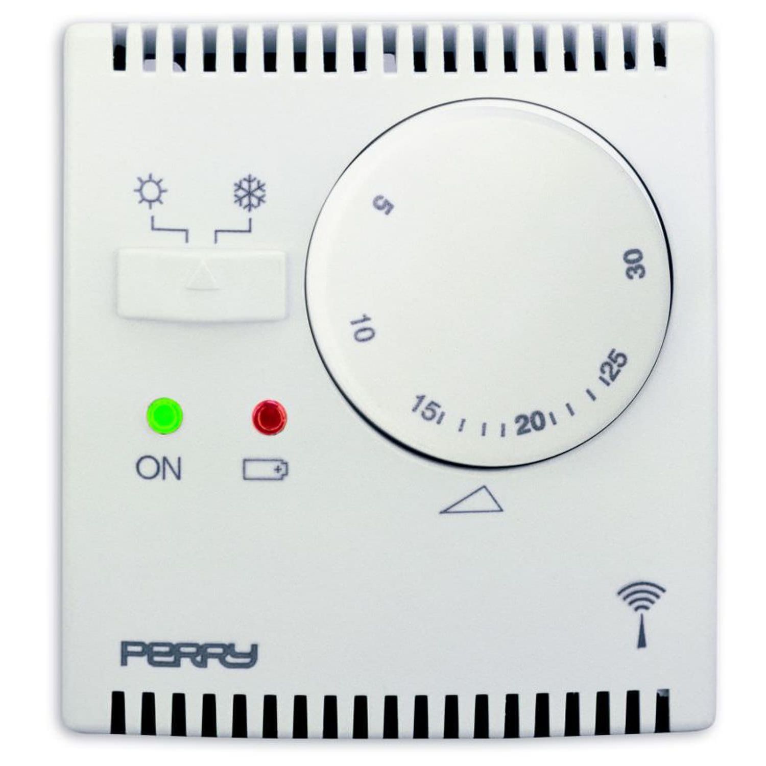 Termostato wireless Perry 1TX TETX03: eleganza e funzionalità per ogni ambiente