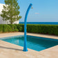 Doccia solare blu Rio: design elegante, materiali resistenti, acquisto sicuro