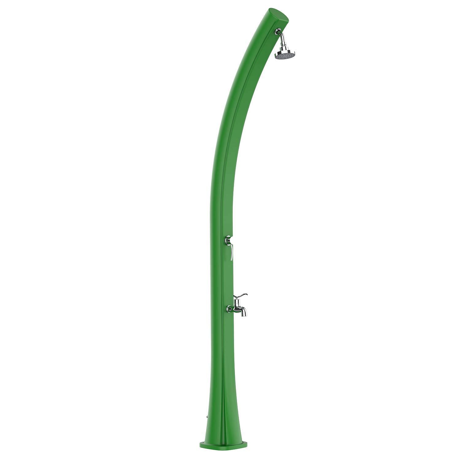 Doccia solare verde Starmatrix Rio SS0935: eleganza e sostenibilità per il tuo giardino