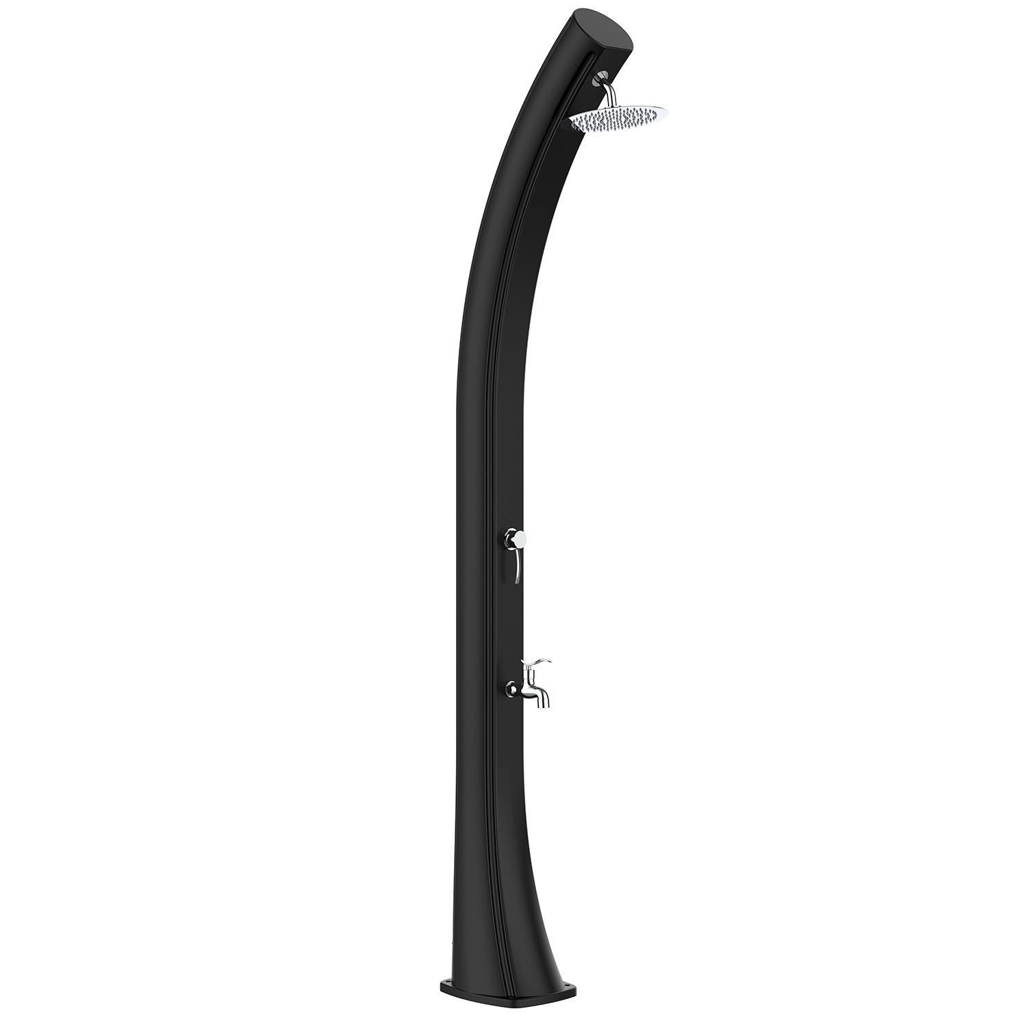 Doccia solare nera Rioxxl Ss0935xxl Black per giardino