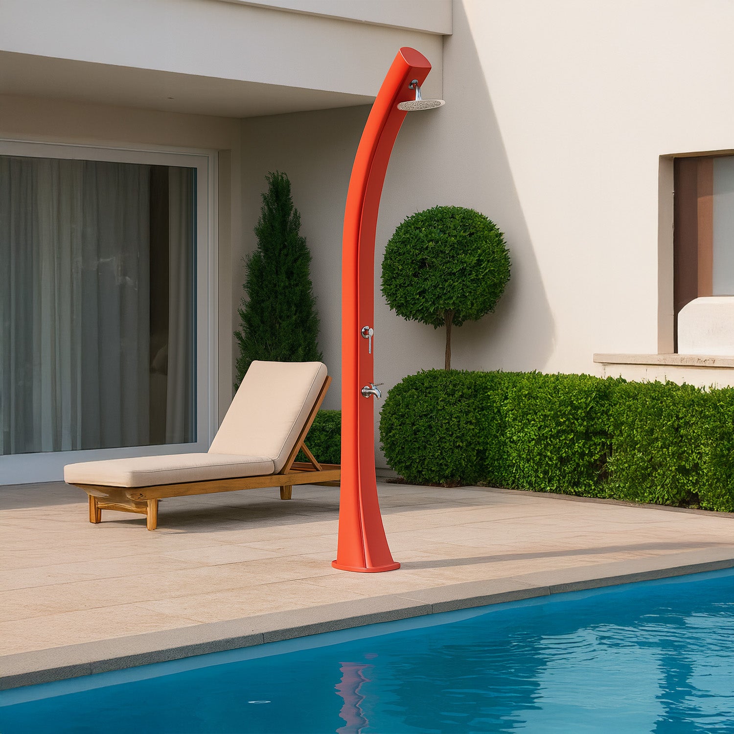 Doccia solare rossa Rioxxl Ss0935xxl Red per esterni