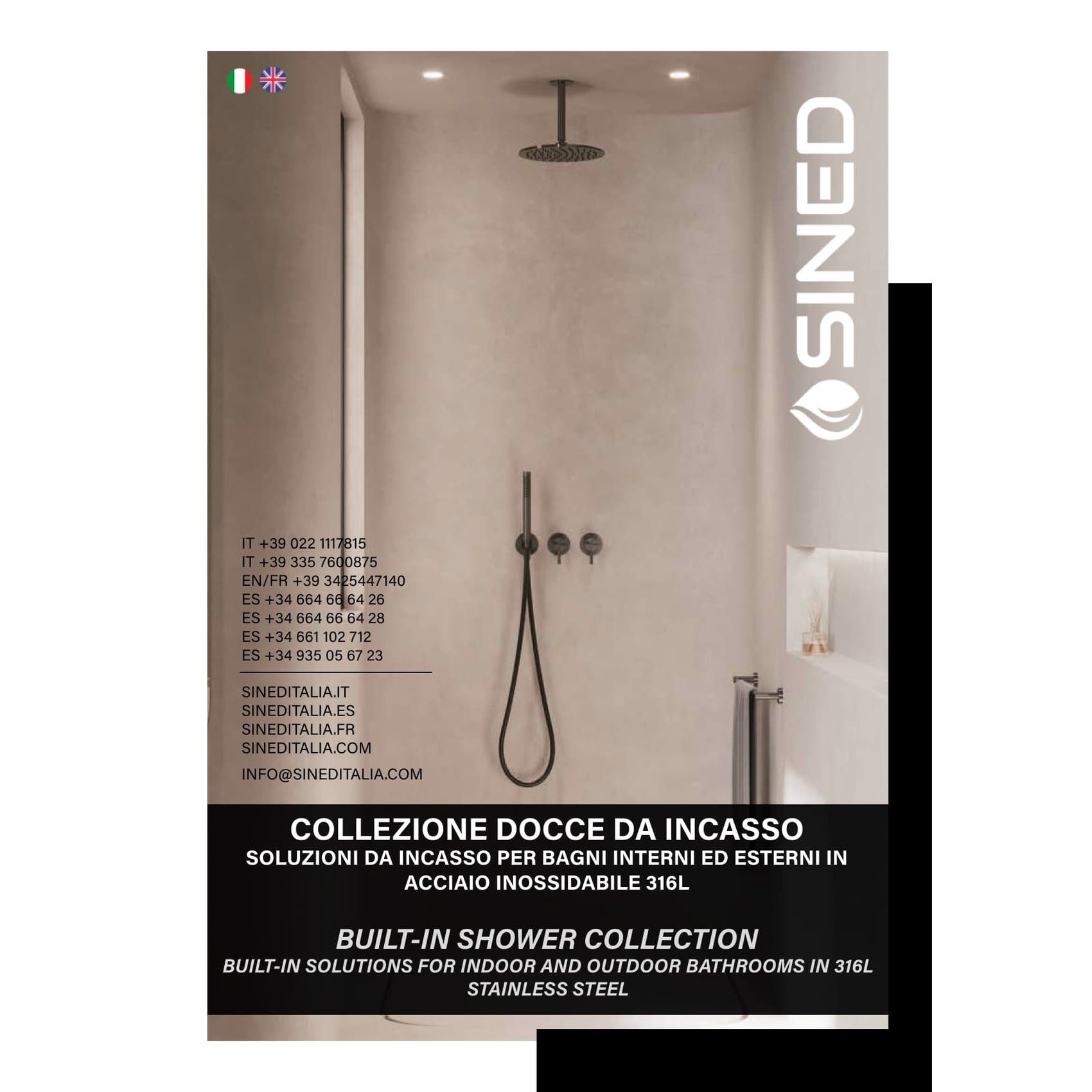 Scopri il catalogo Sined Design Acqua 2026 eleganza e qualita