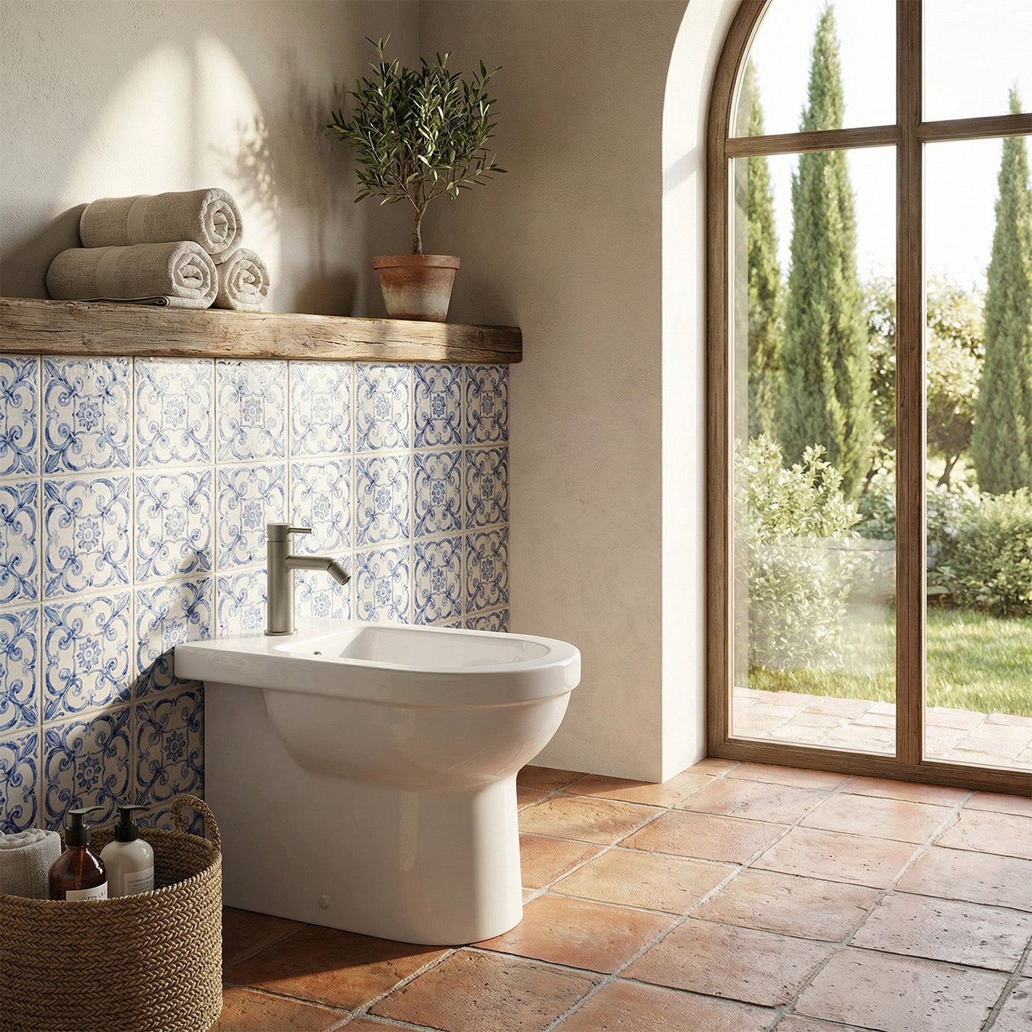 Rubinetto bidet Levante inox 316L eleganza e resistenza