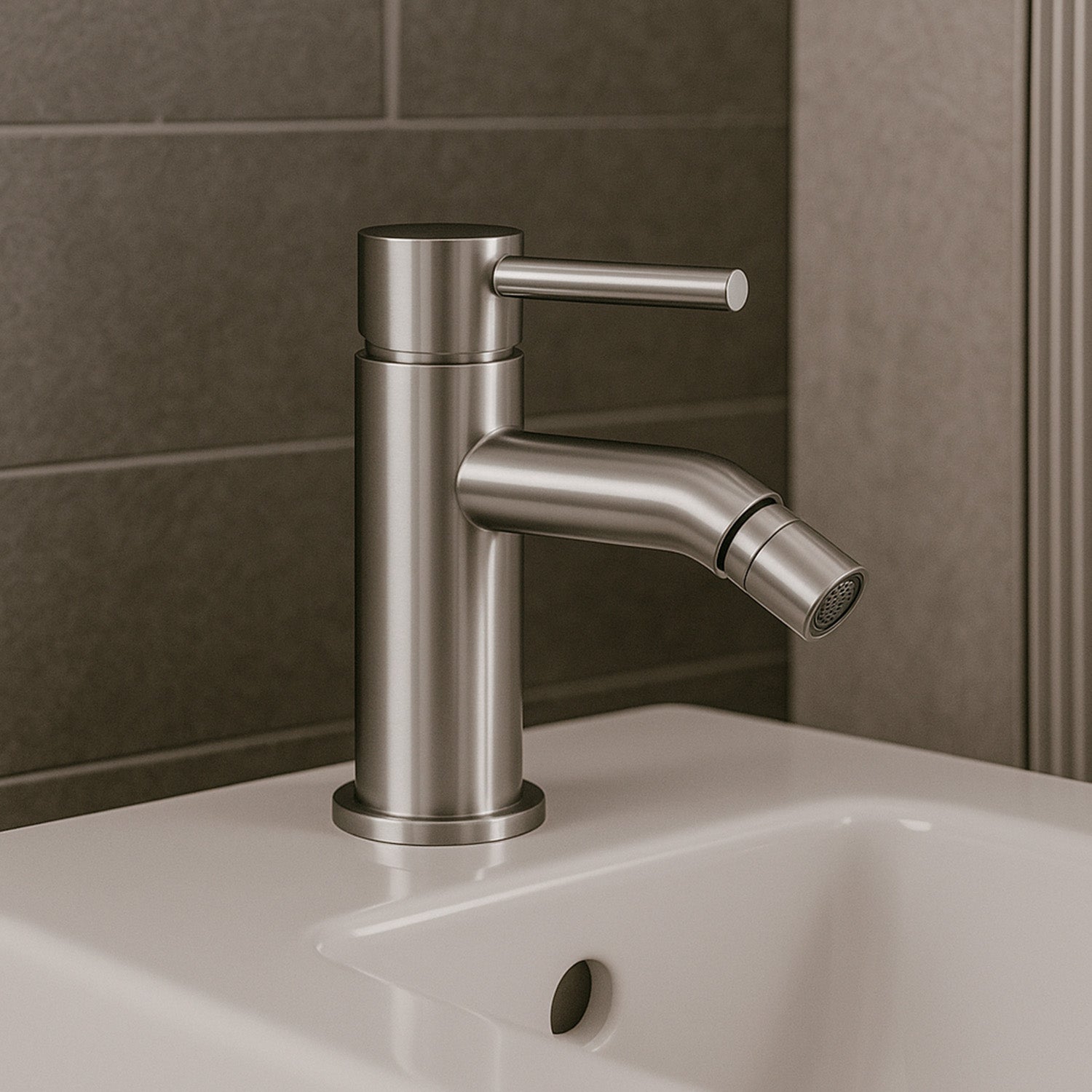 Rubinetto Bidet Sined Levante Inox 316L Eleganza e Qualita per il Tuo Bagno