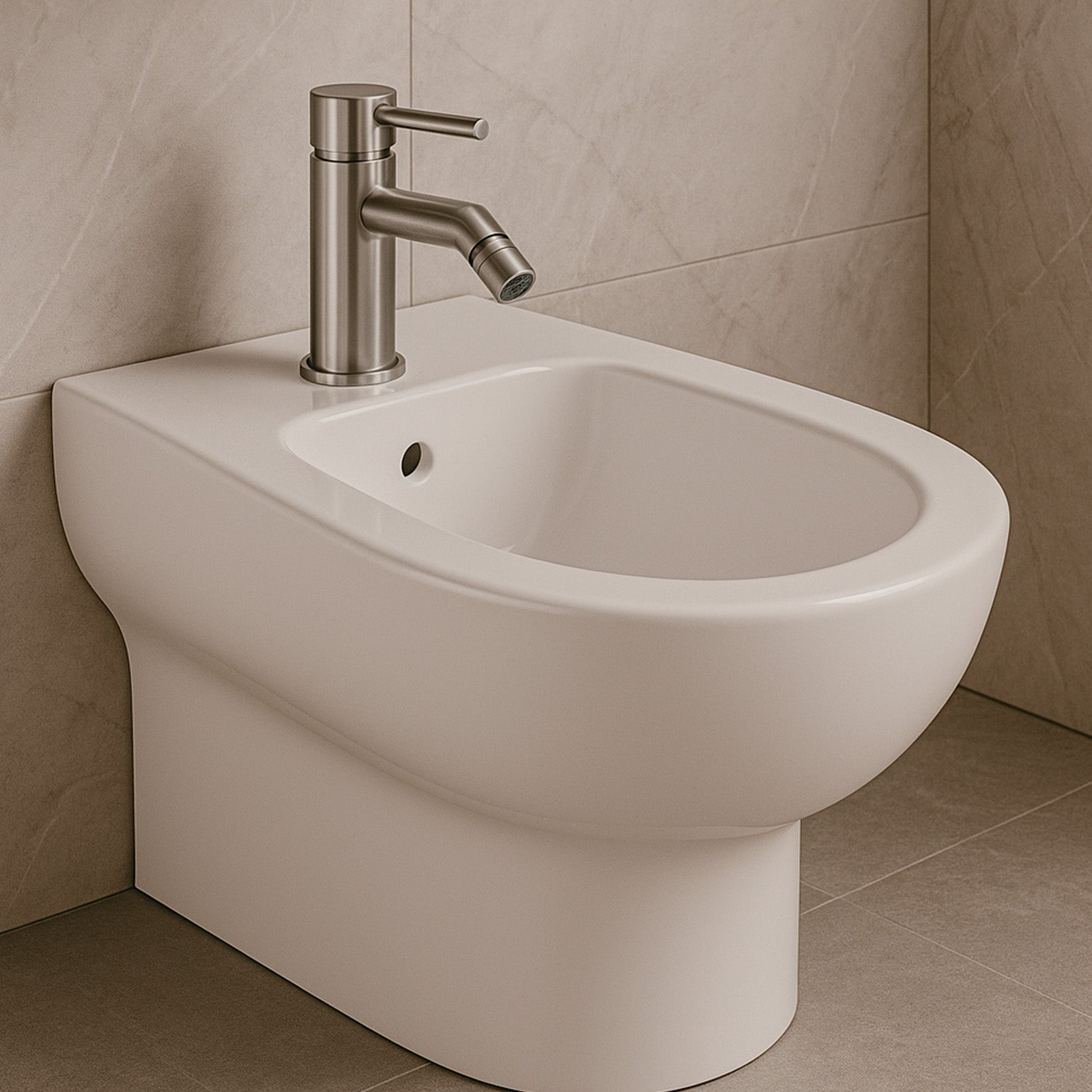 Rubinetto Bidet Sined Levante Inox 316L: Eleganza e Qualità per il Tuo Bagno