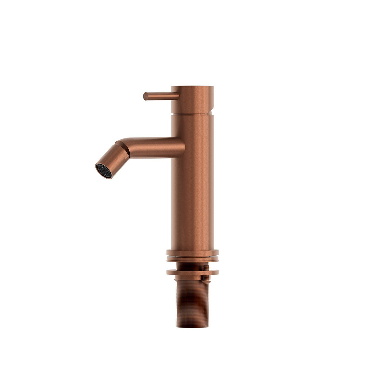 Rubinetto bidet Sined Levante inox 316L oro rosa elegante
