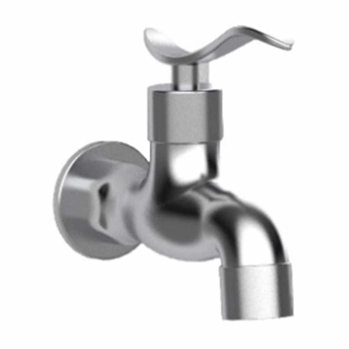Rubinetto grigio cromato lavapiedi per doccia da giardino SI