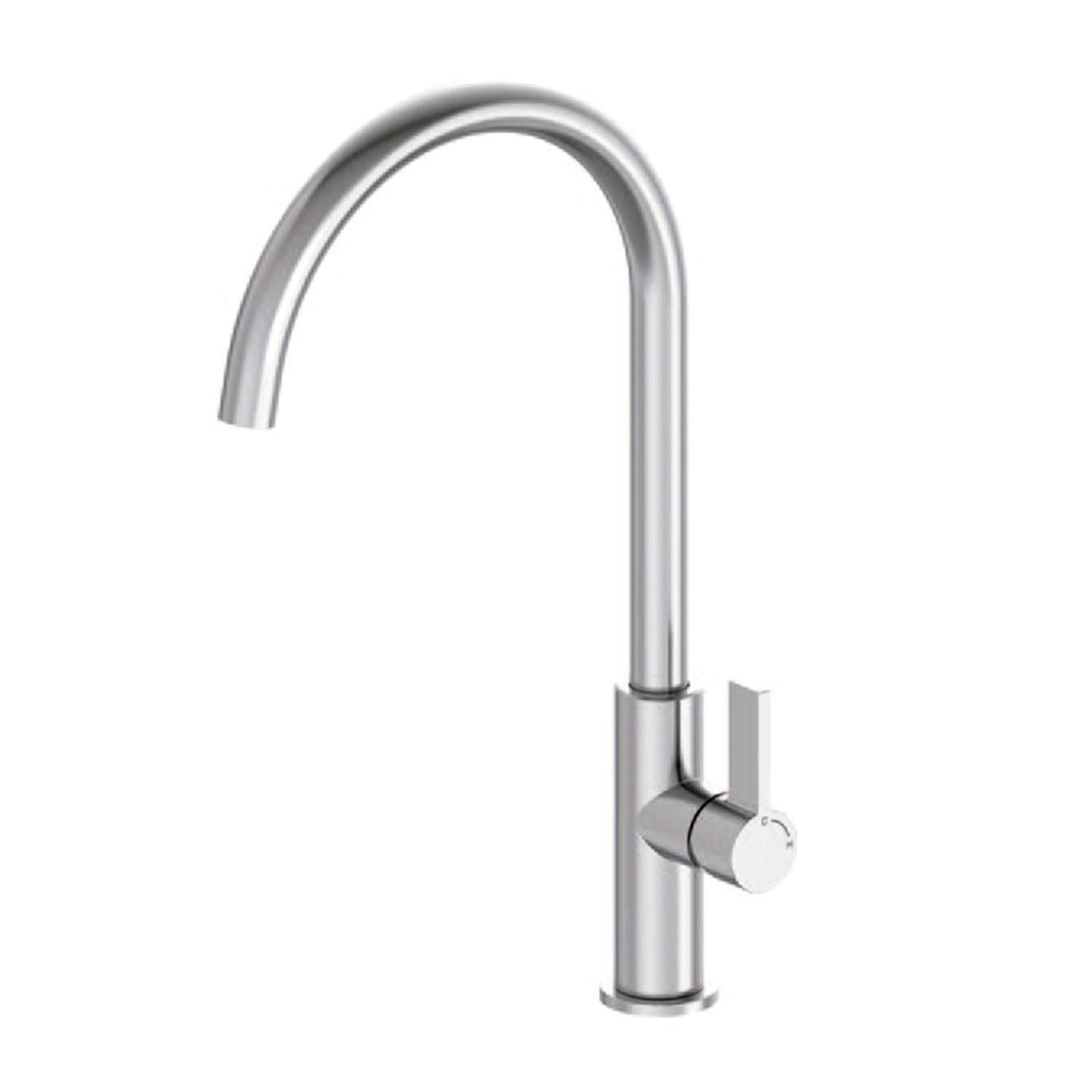 Rubinetto Sined Levante Alto Inox: Eleganza e Durabilità