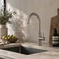 rubinetto cucina levante inox 316l eleganza resistenza e qua