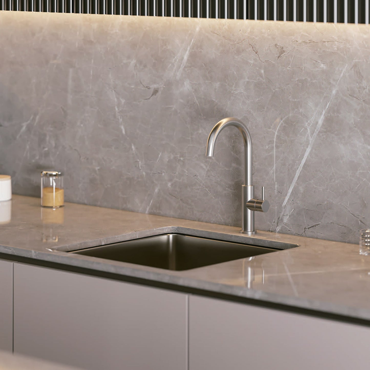Rubinetto inox Levante basso: eleganza e funzionalità