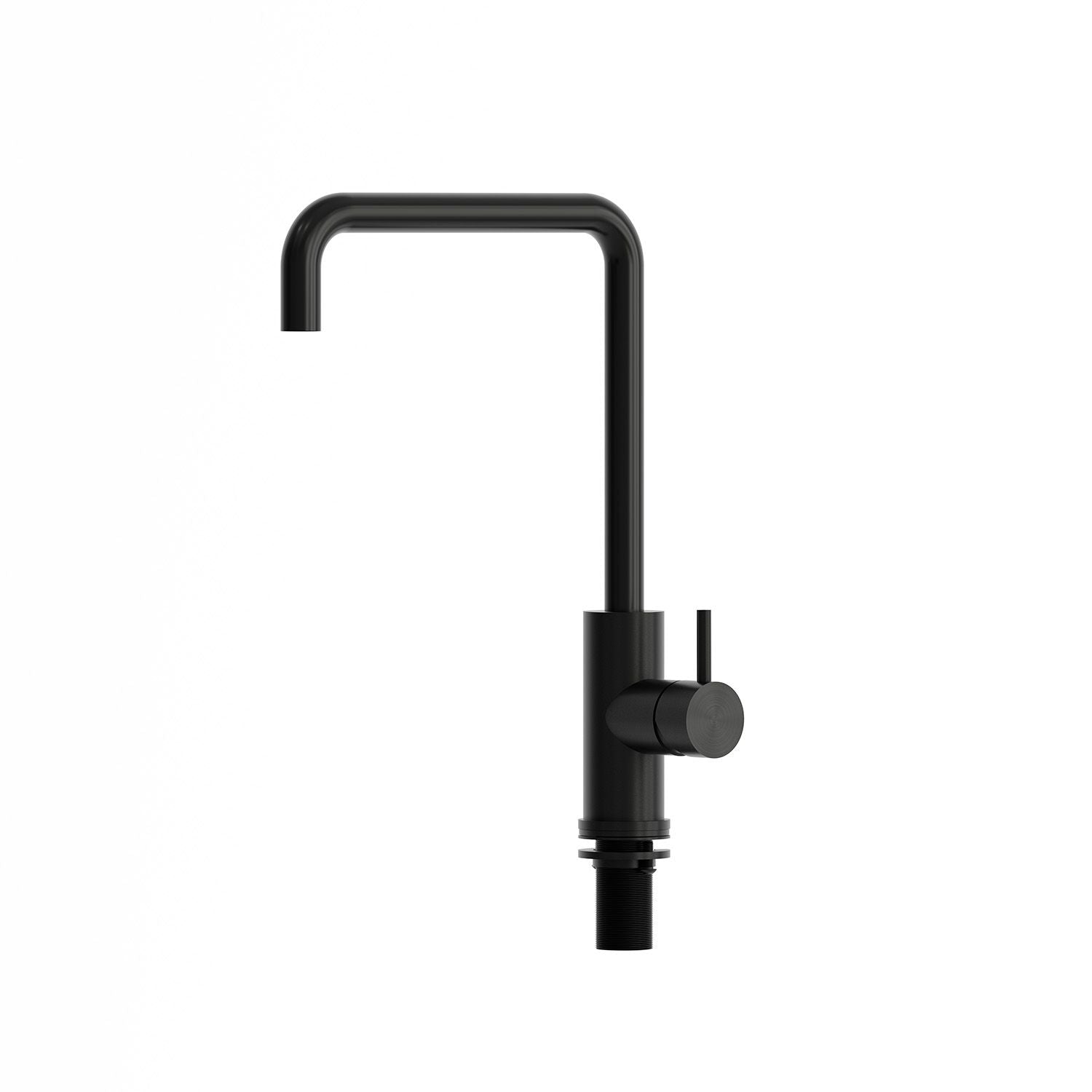 Rubinetto cucina Levante Quadro Nero design elegante e resistente