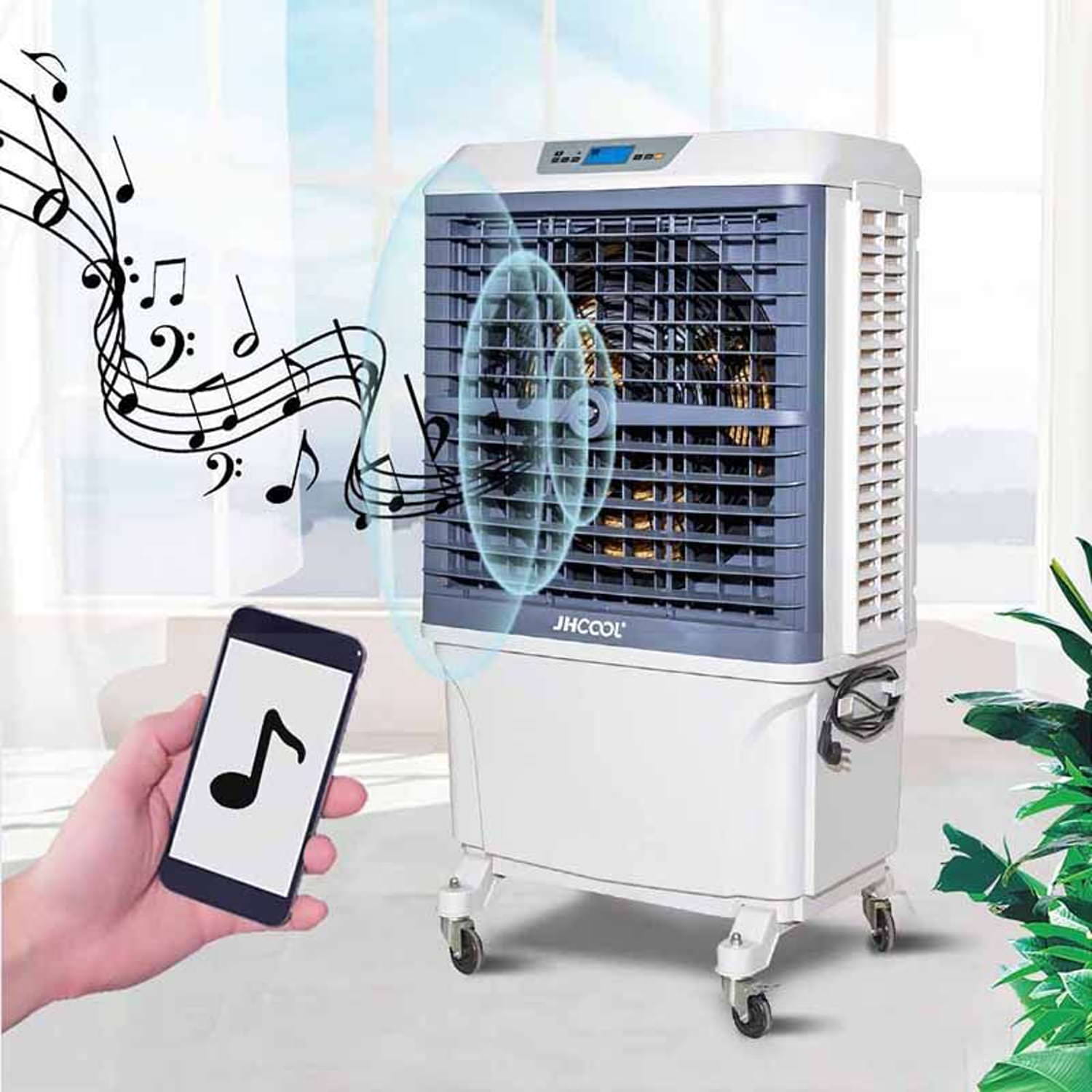 Raffrescatore Mobile 802: design elegante, materiali resistenti, ideale per ambienti privati e professionali. Acquista ora!