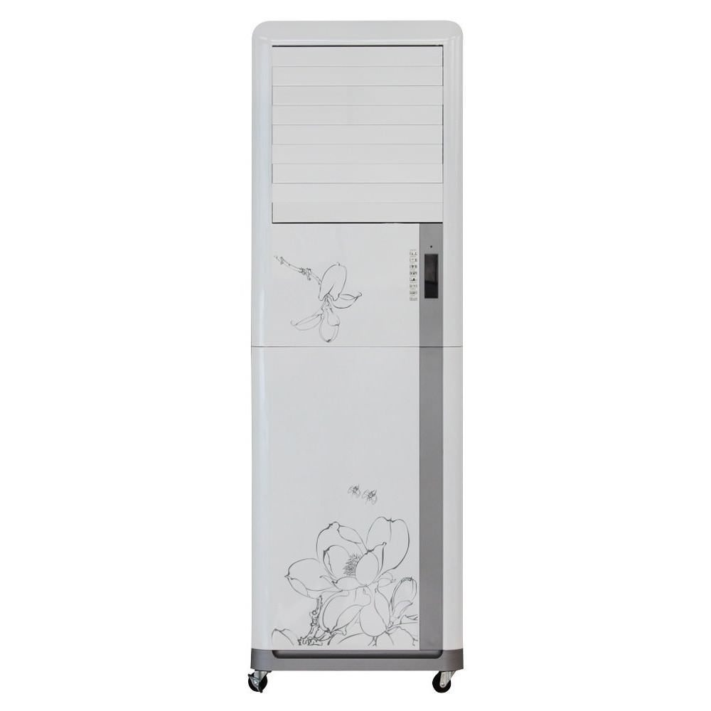 Raffrescatore portatile bianco SINED: design elegante, rinfresca e purifica l'aria fino a 30mq, consumo 3-5L/h. Acquista ora!