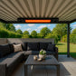 Riscaldatore Infrarossi Bluetooth SINED 1000W con Altoparlan