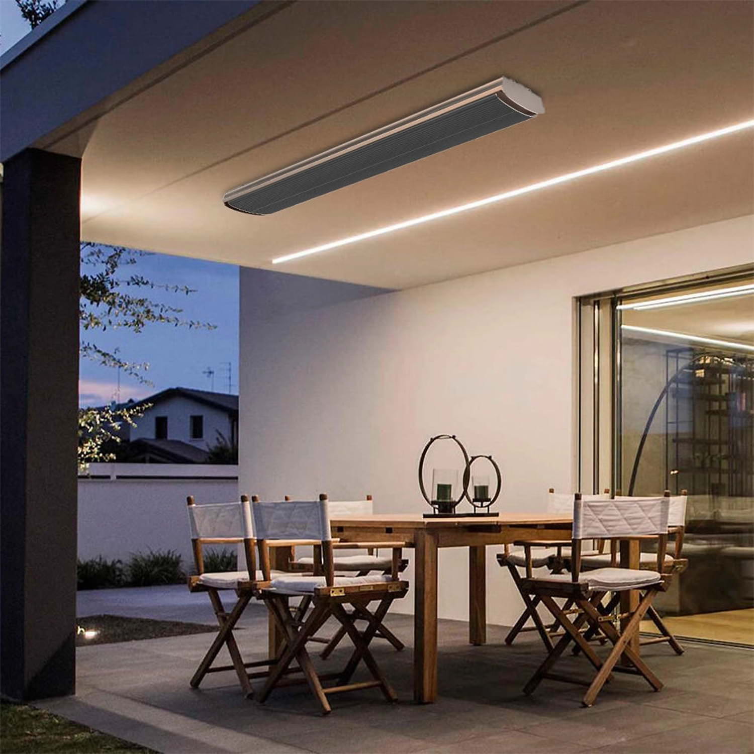 Riscaldatore Infrarossi Industriale 4000W: Eleganza e Qualità