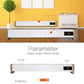 Stufa elettrica a battiscopa 2000W SINED: design elegante, alta efficienza energetica e funzionamento silenzioso.
