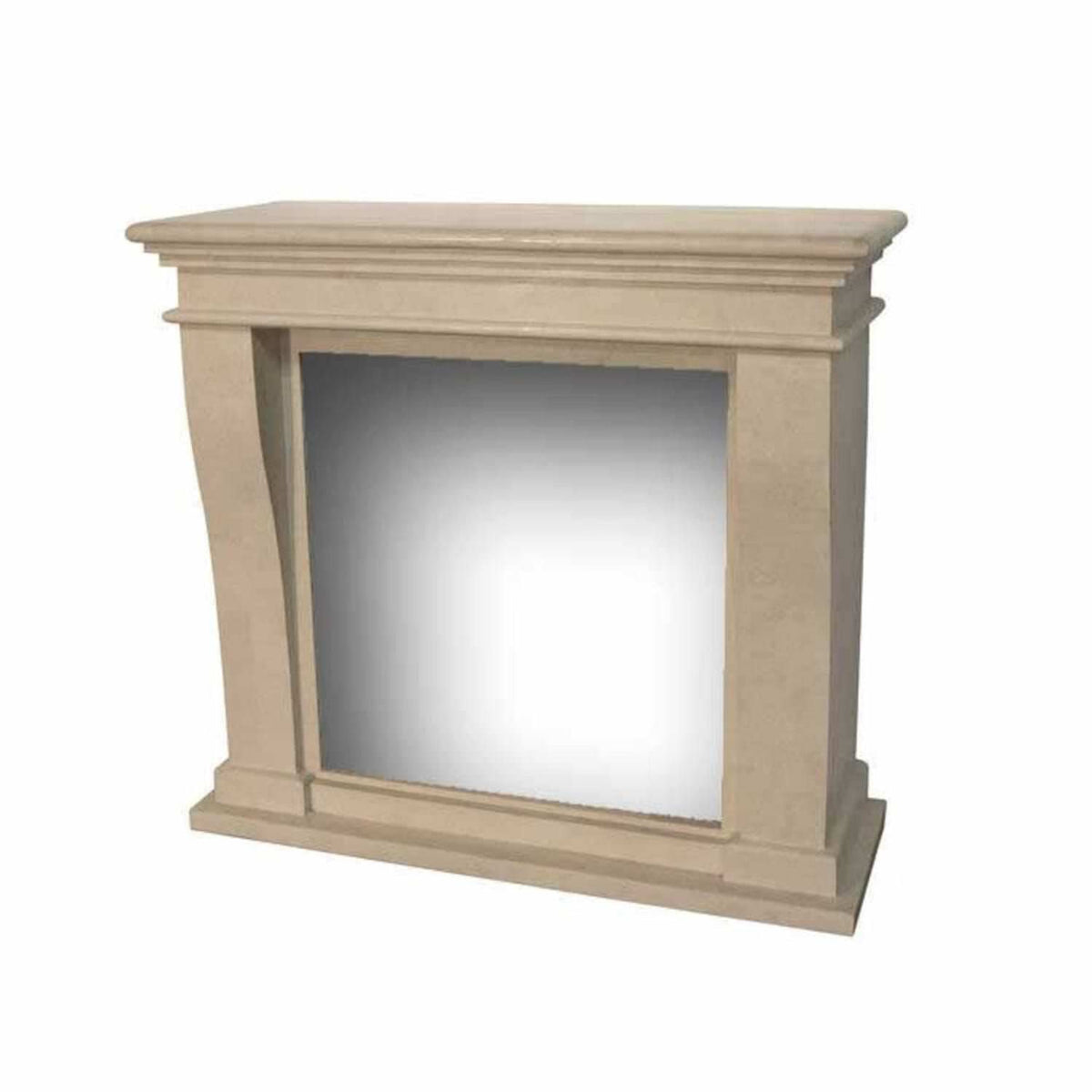 Cornice in pietra bianca per camino eleganza e durata