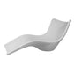 lettino da giardino bianco in plastica assunta: design moderno e resistente
