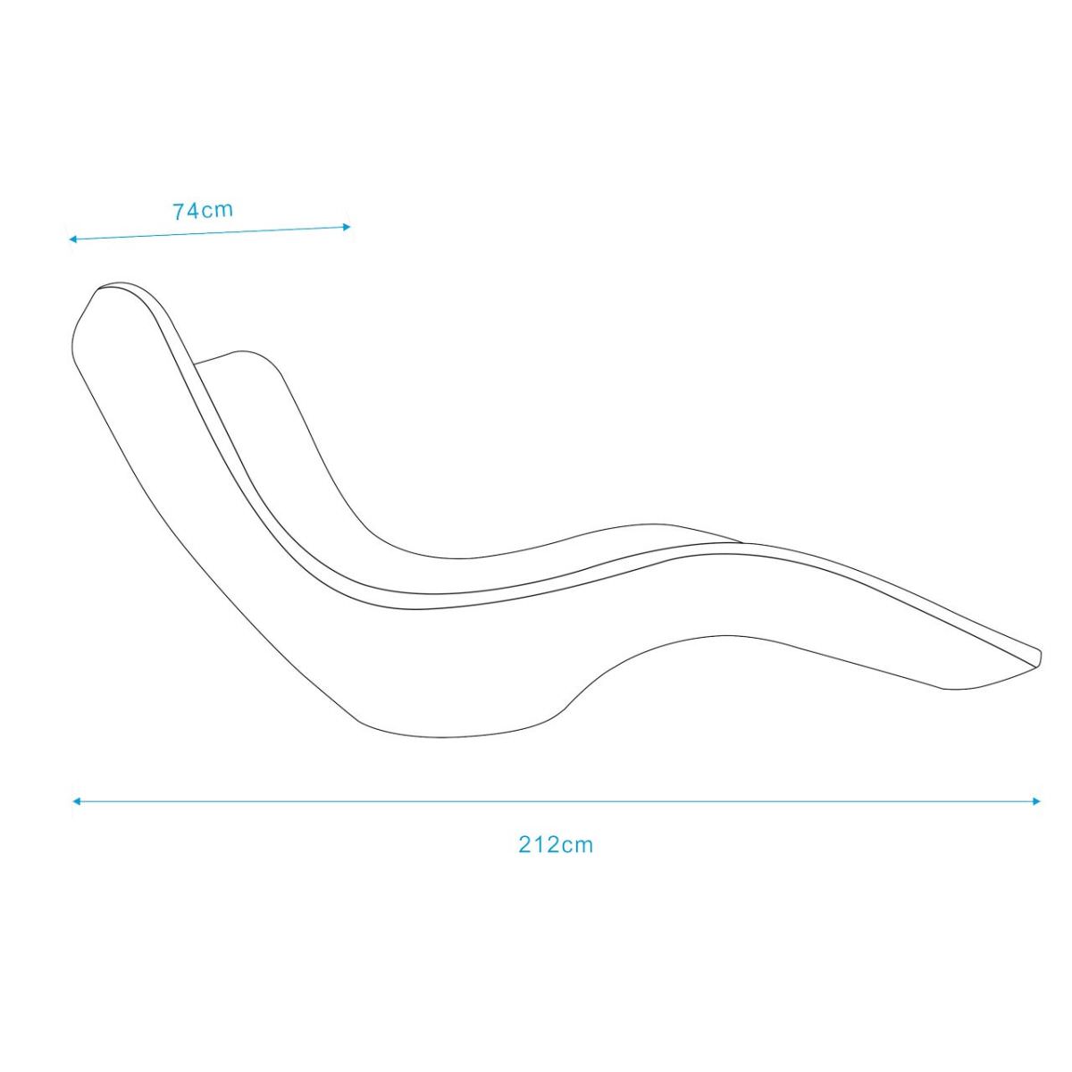 lettino da giardino bianco in plastica assunta design modern