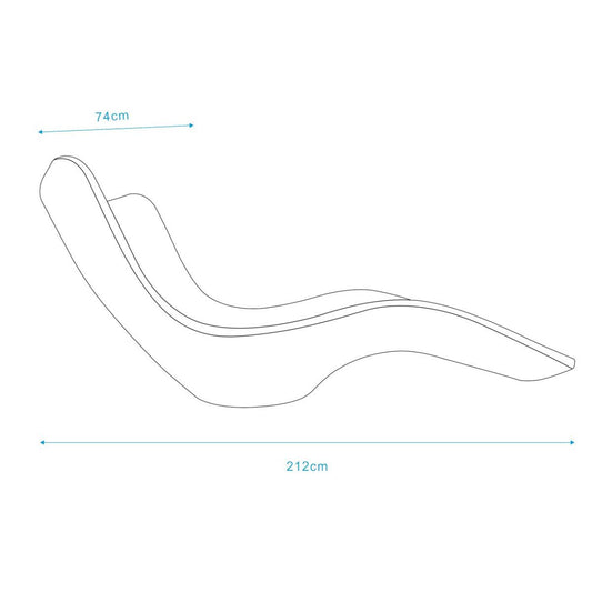 lettino da giardino bianco in plastica assunta design modern